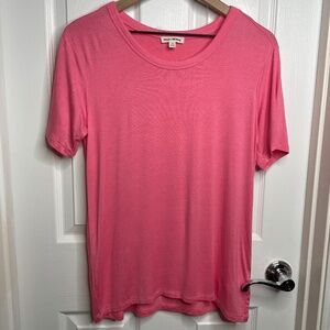 Zenana Premium Short Sleeve T-Shirt - Pink/Coral